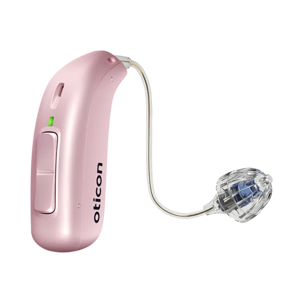 Hoergeraet Oticon Real miniRITE R  hearpink