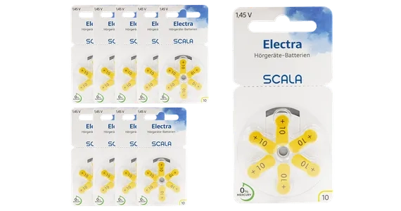 Scala Hoergeraetebatterien Electra 10